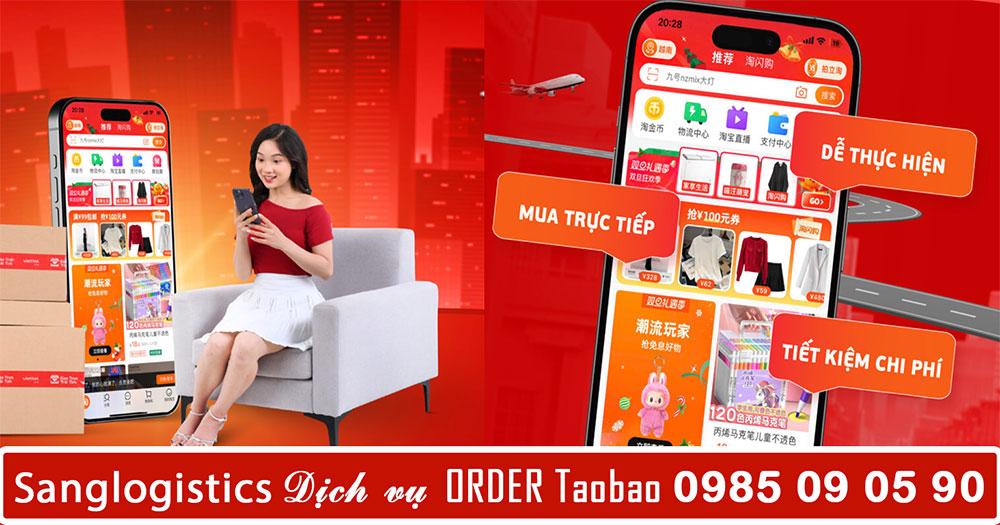 Dịch vụ order taobao